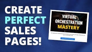 Kajabi How to Create the PERFECT Sales Page [upl. by Euqinna]