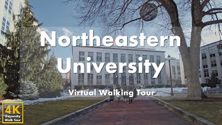 Northeastern University  Virtual Walking Tour 4k 60fps [upl. by Asirrom]