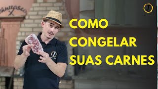 APRENDA COMO CONGELAR SUAS CARNES [upl. by Aeikan]