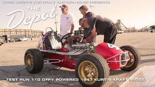 1947 Kurtis Midget at Irwindale Speedway [upl. by Josey]