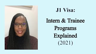 J1 VISA Intern amp Trainee Programs USA Explained  J1 Visa Consulting [upl. by Llenral]