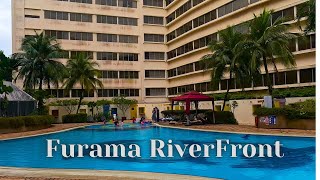 Furama RiverFront Hotel  Singapore  Buffet  Pool and room tour [upl. by Anehsak]