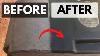 RESTORE Faded Plastic and Make it Look NEW  Easy and Cheap [upl. by Brownley]