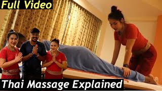 First Time Thai Massage in THAILAND [upl. by Akemehs600]