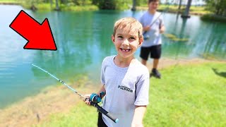 Kid Wins His FIRST Fishing Tournament Surprising [upl. by Ramo]