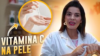 VITAMINA C na Pele  A Vitamina C é Antioxidante clareador de pele e possui outros benefícios [upl. by Iney557]