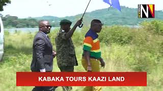 Kabaka tours Kaazi land [upl. by Danita]