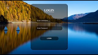 Create Transparent Navigation Bar Using HTML and CSS  Transparent Navbar  Navbar CSS Tutorial [upl. by Eineeuq]