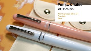 Enjoy a Refresh of the Montegrappa Elmo 01 Fountain Pens with the Addition of TWO NEW Colors [upl. by Nomahs]