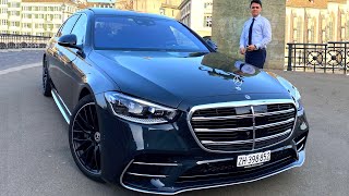 2021 Mercedes S Class Long  AMG S500 CITY Drive Review Interior Exterior [upl. by Woermer]