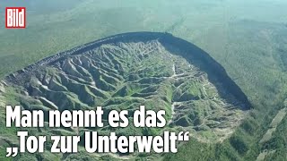 BatagaikaKrater Das weltgrößte PermafrostLoch wächst unfassbar schnell [upl. by Raseac]