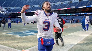 Bills player Damar Hamlin critical after collapsing on field [upl. by Oiralih]