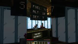 The fun of piloting a working airship in survival minecraft [upl. by Alick331]