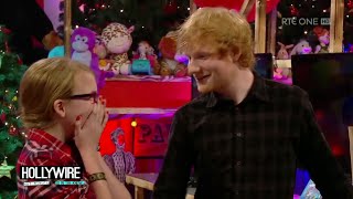 Ed Sheeran Surprises Crying Fan amp Sings ‘Lego House’ Duet VIDEO [upl. by Aroon]