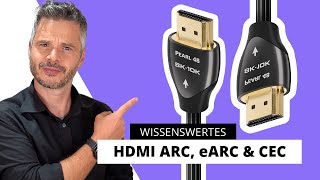 ARC eARC amp CEC  Die HDMI 21 Standards erklärt [upl. by Treulich294]