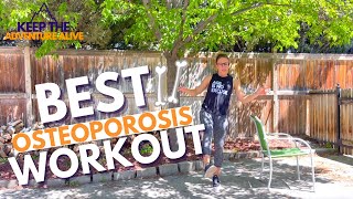 BEST exercise routine if you have OSTEOPOROSIS  STRONGER BONES  Dr Alyssa Kuhn [upl. by Noivart]