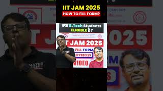 IIT JAM 2025  How to fill IIT JAM Application Form [upl. by Dorothi]