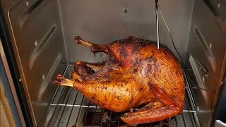 How to Smoke Thanksgiving Turkey Smoked Turkey CharBroil Digital Electric Smoker Deluxe [upl. by Sofko]