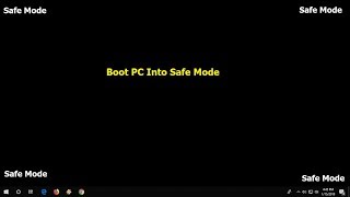 How to Boot into Safe Mode Using Command Prompt in Windows 1087 [upl. by Ddot929]