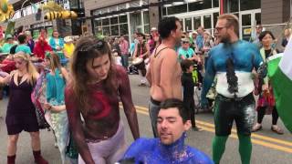 Solstice Parade 2017  Fairly Odd Marchers [upl. by Nicoli985]