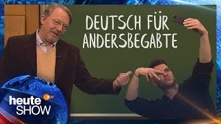 Dietmar Wischmeyer über den dummen deutschen Abiturienten  heuteshow vom 12052017 [upl. by Shay]