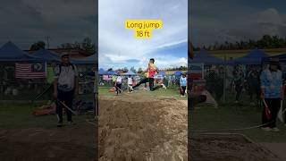 Long jump cycling 18 feet  lompat jauh [upl. by Loretta]