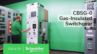 CBGS0 GasInsulated Switchgear Overview  Schneider Electric [upl. by Anehta]