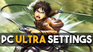 Attack on Titan  AOT Wings of Freedom PC Ultra Settings Gameplay [upl. by Illona]