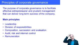 Corporate governance and ethical considerations  ACCA Accountant in Business AB [upl. by Ayenat]