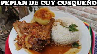 Pepián de Cuy Cusqueño [upl. by Estrella]