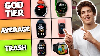 BEST Budget Smartwatch Tier List 2025  RANKING THE TOP MODELS [upl. by Alaaj376]