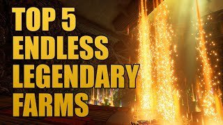 Borderlands 3  Top 5 Endless Legendary Farming Spots  Fastest Legendary Farms No SaveQuit [upl. by Aletse870]