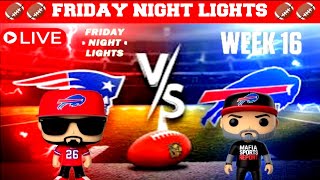 Bills vs Patriots Week 16 Preview  Friday Night Lights [upl. by Rowell118]