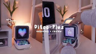 Divoom DitooPlus Retro Pixel Art Speaker  Unboxing  Review ✨ [upl. by Starling870]