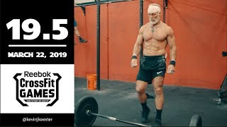 Kevin Koester 195 CrossFit Open WOD Full Workout  Recap [upl. by Sluiter]