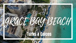 BEST BEACH IN TURKS AND CAICOS GRACE BAY BEACH VLOG [upl. by Chara]