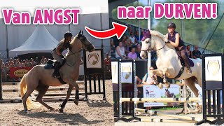 Van ANGST naar DURVEN op HORSE EVENT  felinehoi VLOG 603 [upl. by Gervase325]