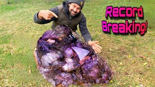 A Rockhound Dream  Amethyst Crystal Mining  Digging  Purple Heart  Part 5 [upl. by Trometer]