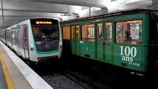 Les 100 ans de la ligne 9 du Métro Parisien [upl. by Ratna]