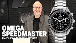 Omega Speedmaster Racing 40mm Co Axial Watches Review  SwissWatchExpo [upl. by Toffey]