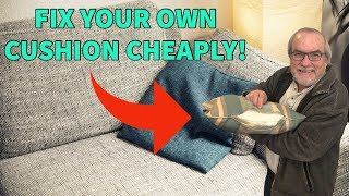 FIxing a Torn Cushion Seam Cheaply [upl. by Inor]