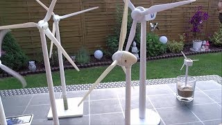 Unboxing Enercon E40 Solar Windrad Modell solar wind turbine [upl. by Baynebridge]