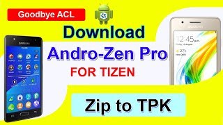 How To Download Andro Zen Pro  Zip to TPK convert  Goodbye ACL [upl. by Audrye912]