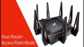 Asus Router Operation Mode  Access Point AP  Quick Overview [upl. by Laenahtan]