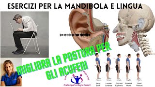 ESERCIZI PER LA LINGUA E MUSCOLI MASTICATORI [upl. by Jenny]