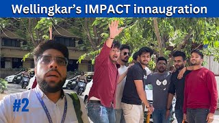 Welingkar Cricket Tournament Innaugration  Impact WeSchhol JK Vlogs  143 [upl. by Fechter98]