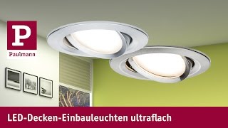 LED Einbaustrahler ultraflach [upl. by Debee]