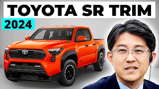 Toyota REVEALS The Cheapest 2024 Tacoma Trim [upl. by Kciderf309]