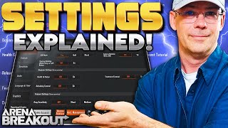 Every Setting EXPLAINED 💡 Arena Breakout Settings Guide [upl. by Aihsekat136]