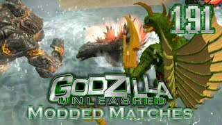 Godzilla Unleashed Modded Matches 191 Request vWii [upl. by Aihsekal]